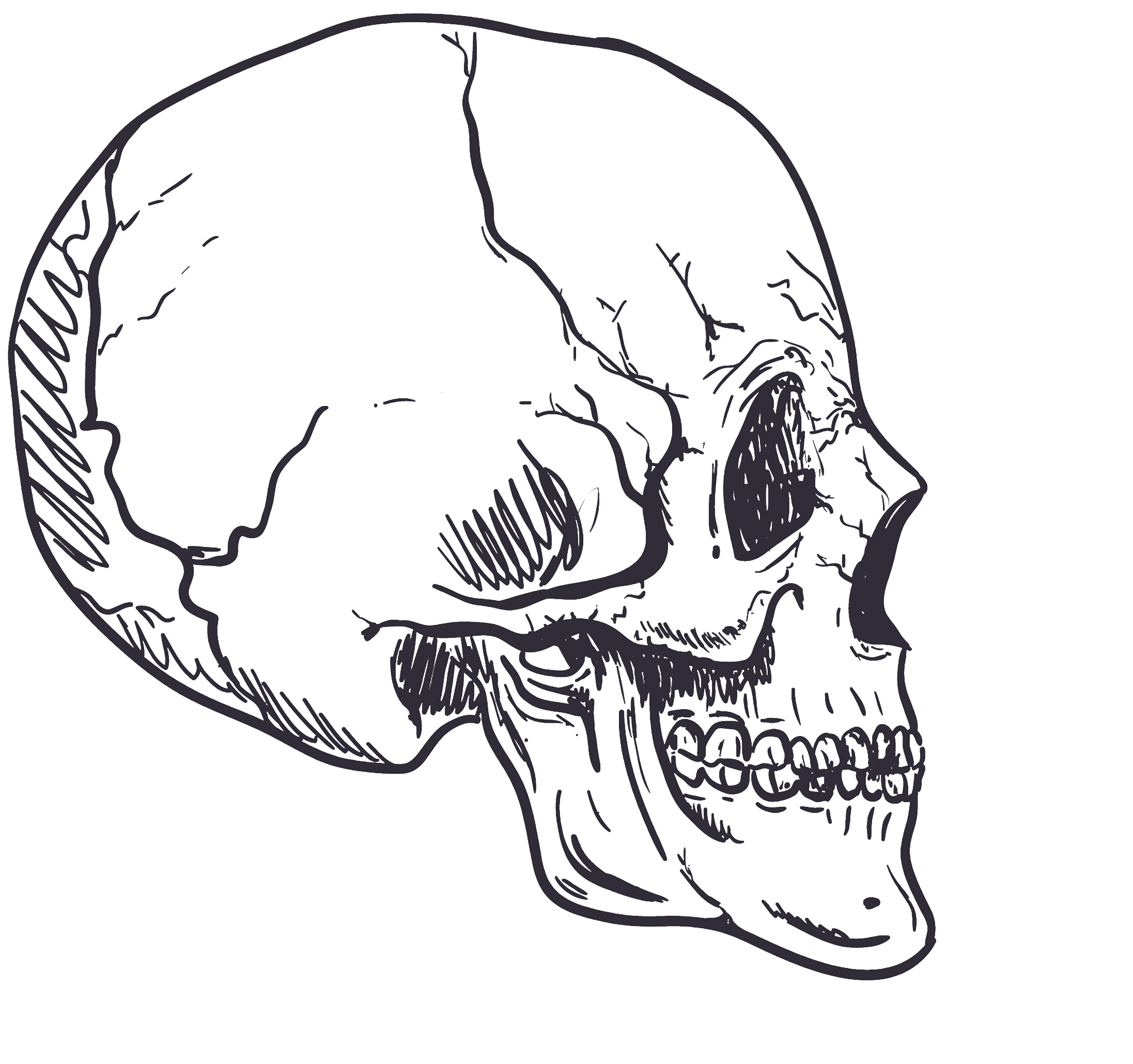 Tattoo design ready to export as a stencil
